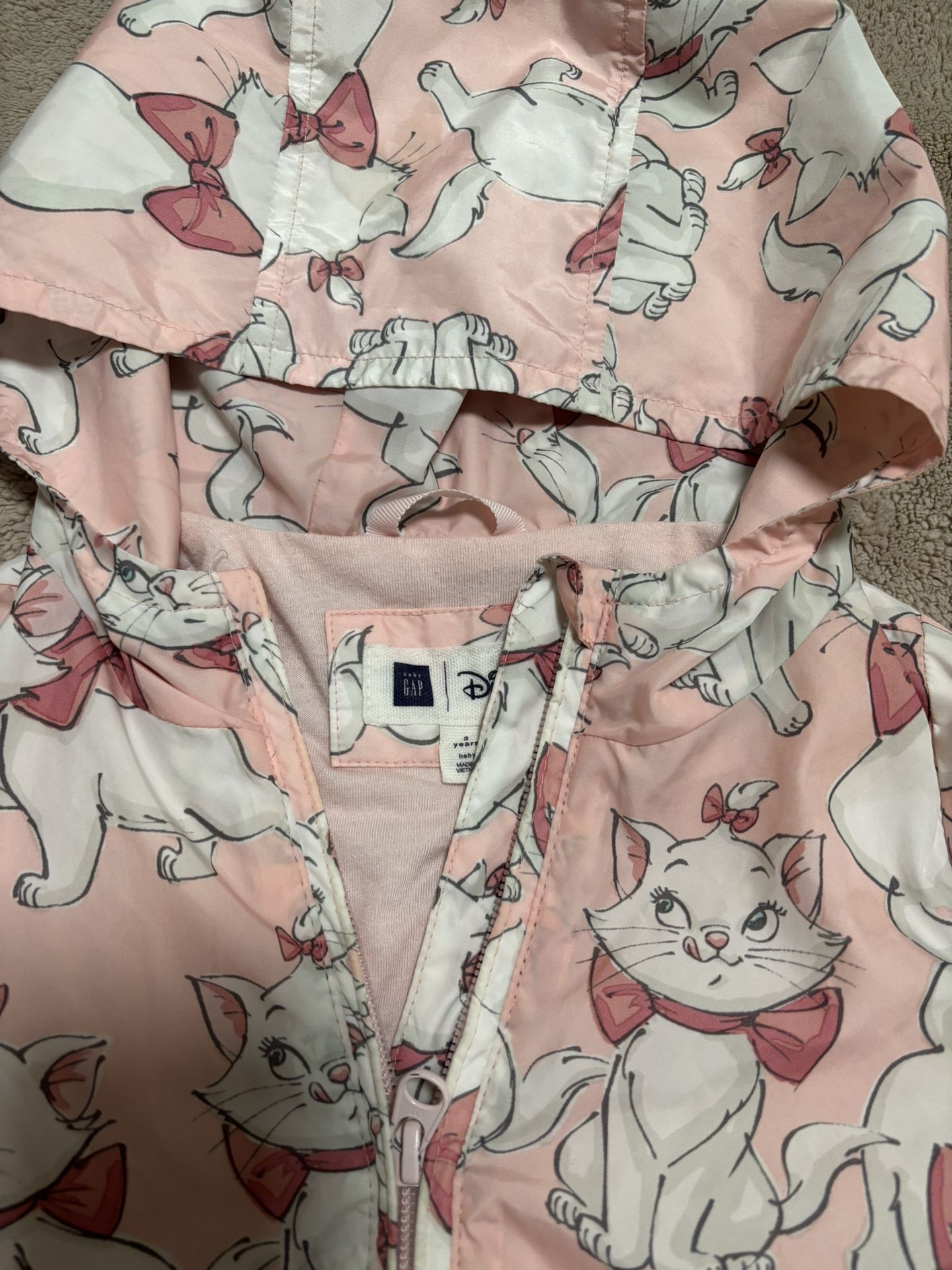 3t Toddler Girl Aristocrats Windbreaker