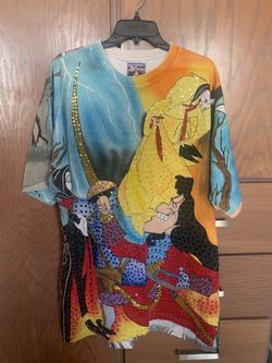 RARE Vintage Disney Villains T-shirt by Jou jou 1980