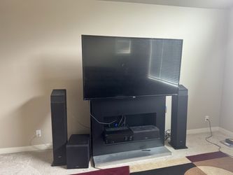 65” TV with stand