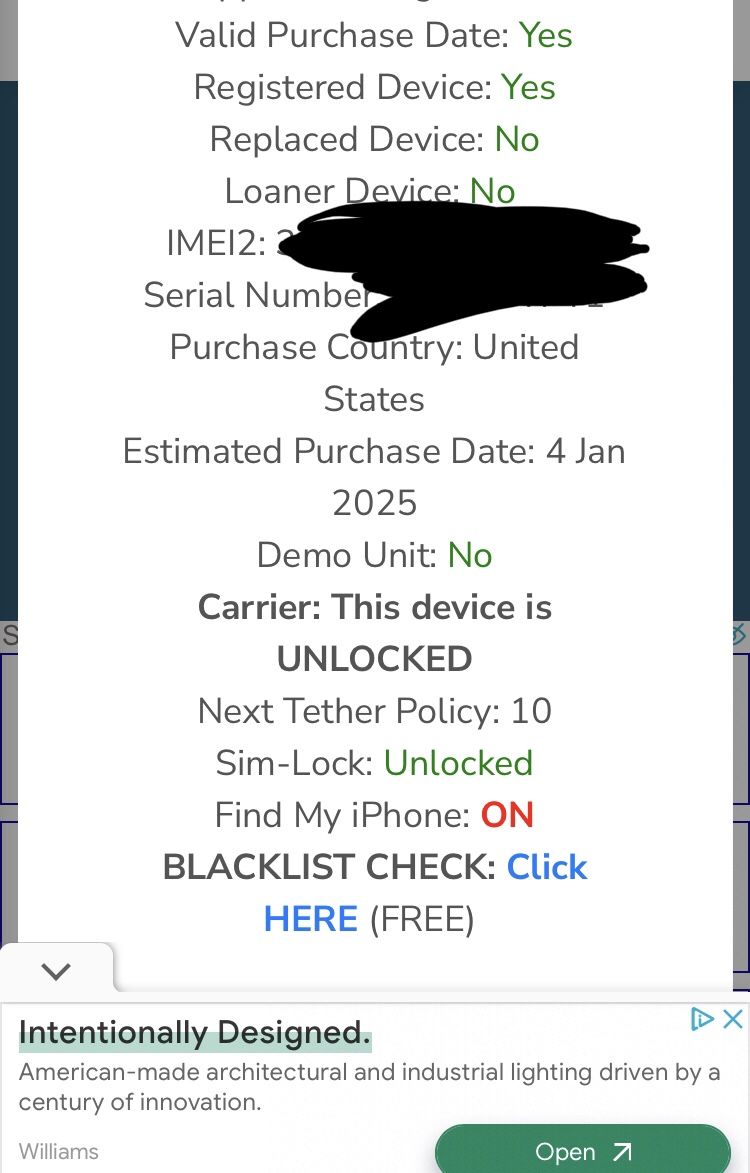 iPhone 16 Max titanium Black 1TB,Unlcoked!