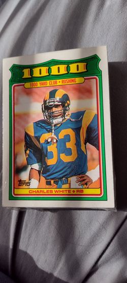 Football Topps 1000 Yard. 1988 set. See below