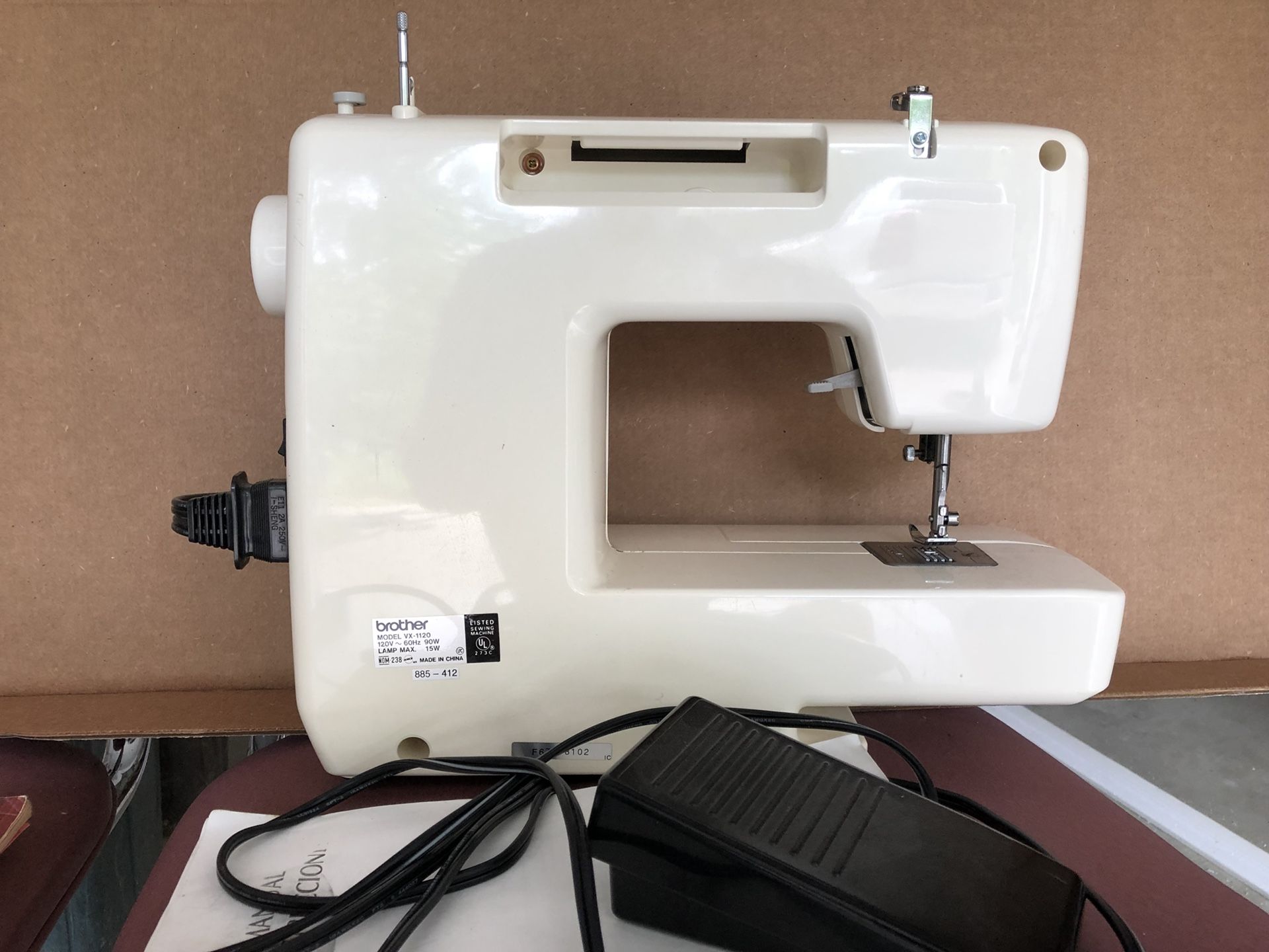 Brother VX1120 Sewing Machine for Sale in Hamilton, OH OfferUp