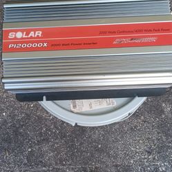 Inverter 12 Volts  2000 Watts 