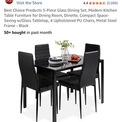 Small Glass Kitchen Table