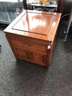 Special Japanese Wood End Table