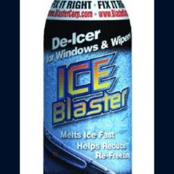 10 oz. Ice Blaster De-Icer for windshields melts ice on contact.