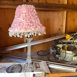 Girls Pink Lamp