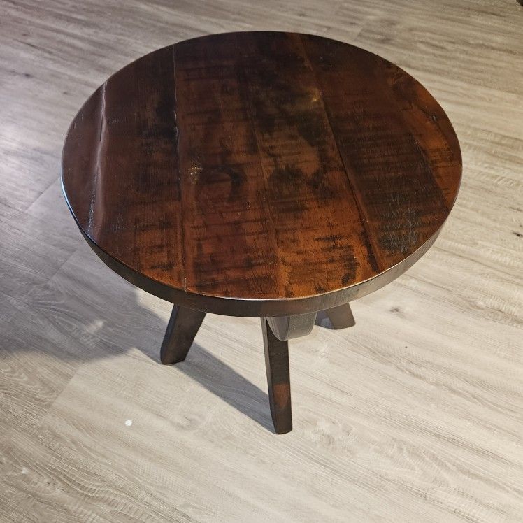Wooden End Table