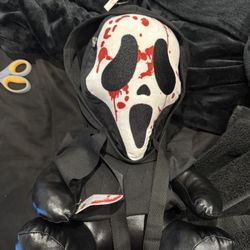 Scream Ghostface Plush Backpack 