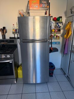 Whirlpool Stainless Steel Refrigerator – 18 Cu. Ft. – $350 OBO