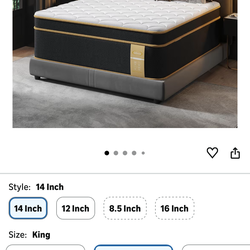 Brand New Mattress never used KING SIZE