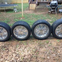 6 lugs rims with tires