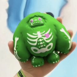 Emerald Skeleton 5” Squishy Chomp LE350 *BRAND NEW SEALED* Abominable Toys ECCC Exclusive Squish