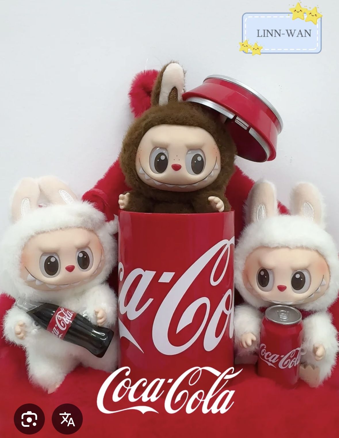 The Monsters Coca Cola Labubu
