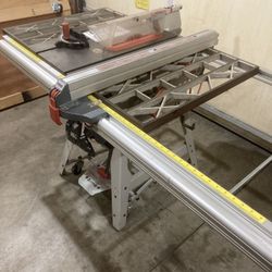 Table Saw  (Ridgid 10”)