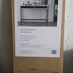 Wood/metal Student Desk