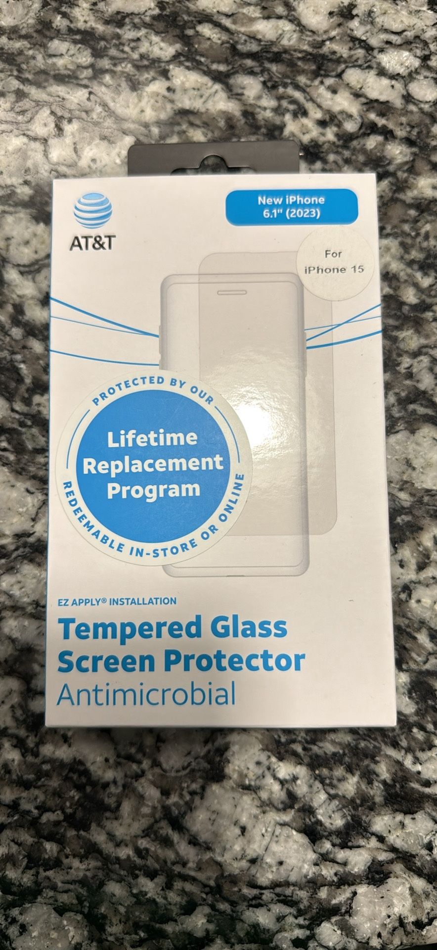 iPhone 15 Tempered Glass Screen Protector