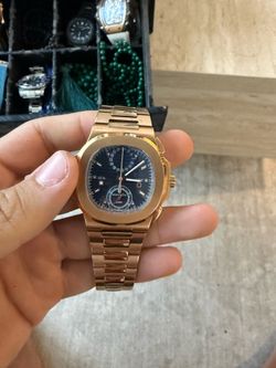 Luxury rose Patek watch