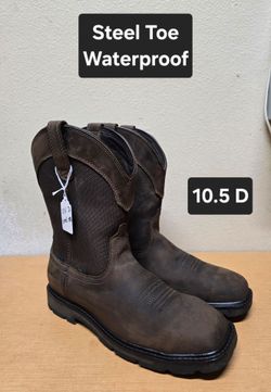 Ariat work boots sz10.5D STEEL TOE