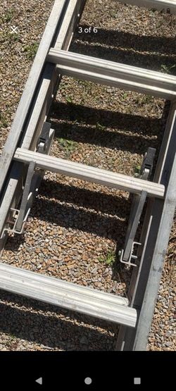 40 ft Werner aluminum extension ladder $499