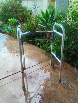 Folding Walker with Wheels