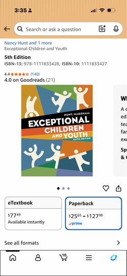Exceptional Children and Youth 5th Edition