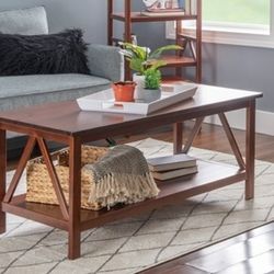 44in Coffee Table NEW  Soild Wood 