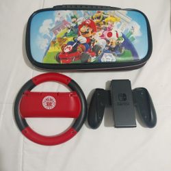 Nintendo Switch Case And Controllers