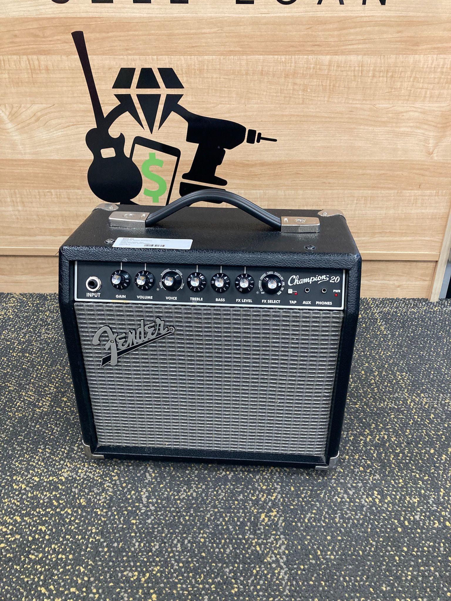 FENDER Champion 20 20W Electric Guitar Amplifier - Black