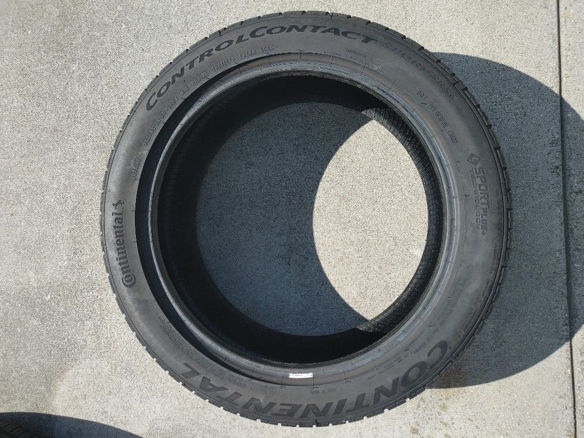 Continental Sport Plus 255 45 20
