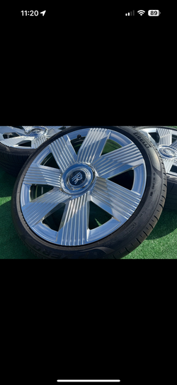 Rolls Royce Spectre Wheels OEM TIRES TPMS SET 4 OEM 90(contact info removed)6  23"