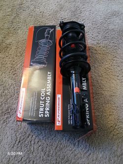 Strut coil spring assembly
