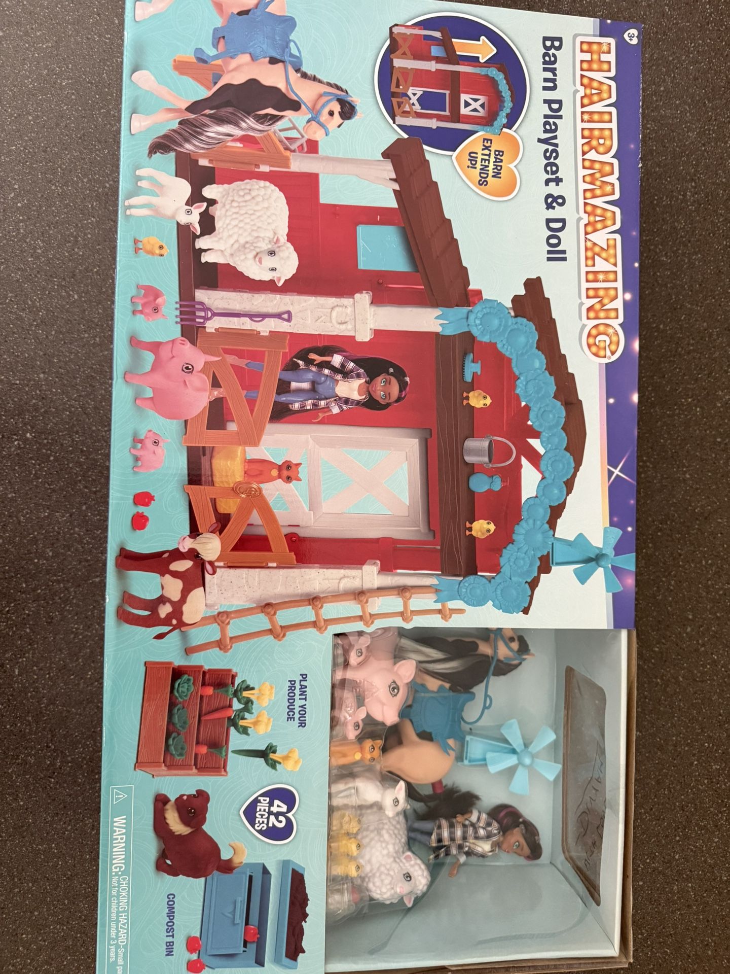 Doll And Barn Set