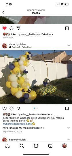 Balloon decoration