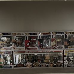 17 Total Funko Pops. 