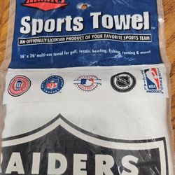 NFL RAIDERS SPORTS TOWEL