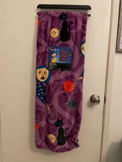 Coraline Soft Plush Throw Blanket
