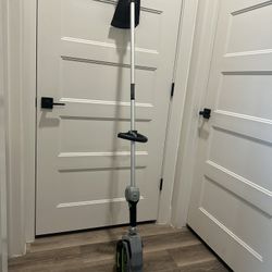 Yarn lawn mower