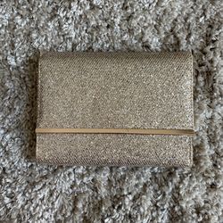Gold sparkle Clutch 