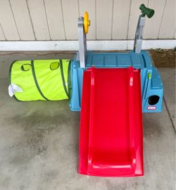 Toys-little tikes Easy Store Slide & Explore