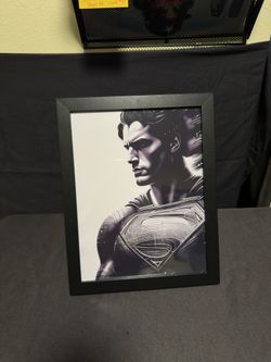 Superman Framed Print 
