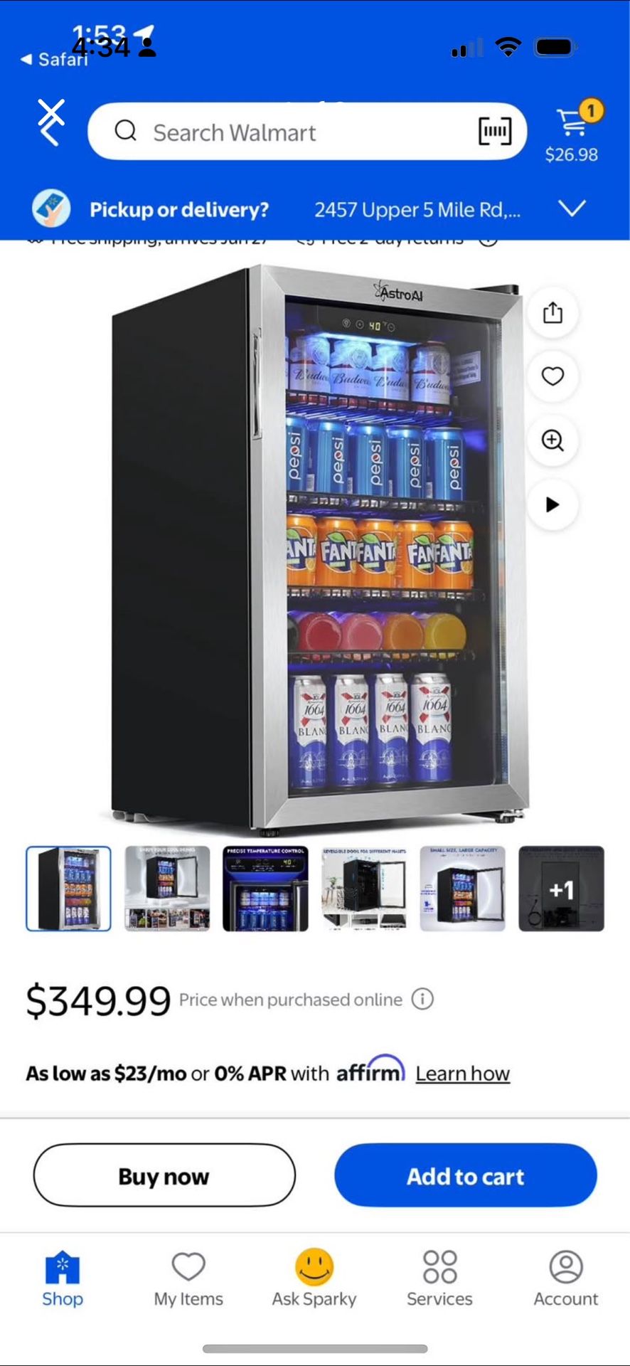 Mini Fridge 