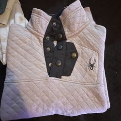 Vans pullover sweatshirt, and a spider sweatshirt