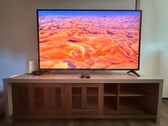 72” LG Smart TV + Modern Entertainment Center – Moving Sale