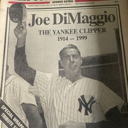 NY Post :  Joe D Dies