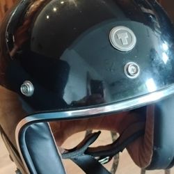 Torc Black Motorcycle Helmet 
