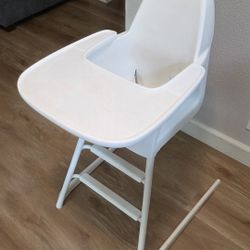 High Chair with a tray