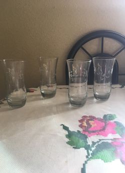 Princess House Glass Cups