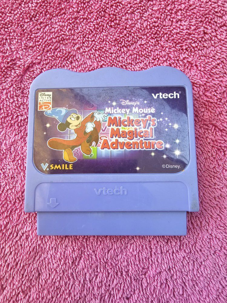VTech VSmile Mickeys Magical Adventure Cartridge Video Game