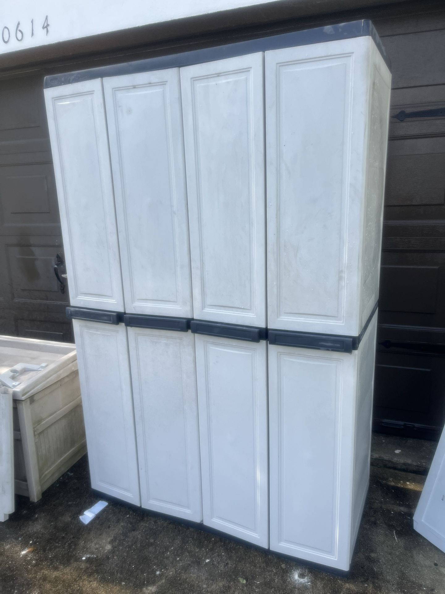Large Keter Outdoor Garage Storage Shed Closet 46x21x72